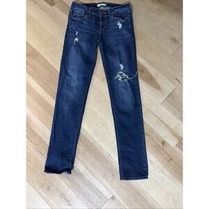 Bullhead‎ Black Skinny Women's Size 9 Distressed Jeans